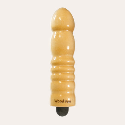 Wooden dildo Meridian - sustainable wooden vibrator Wood Fun Wooden dildo Meridian - sustainable wooden vibrator Wood Fun